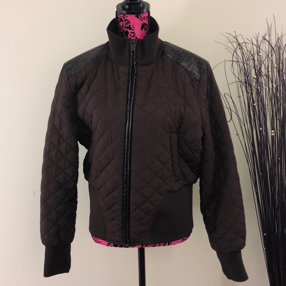 Sean John Quilted Bomber Jacket
